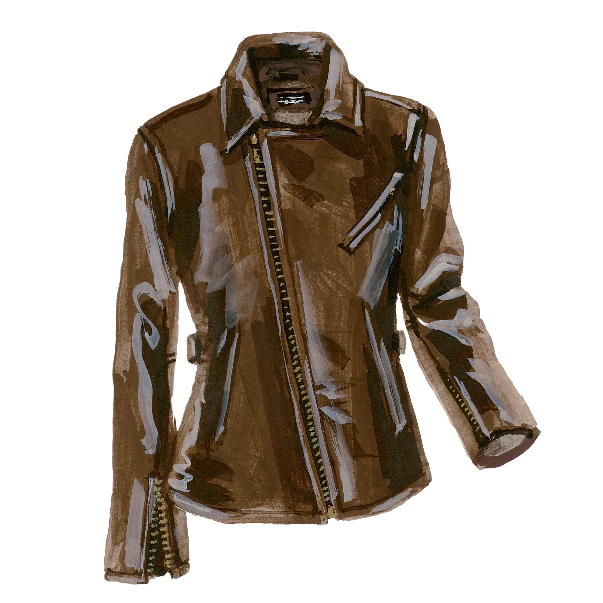 1930s European Motorcycle Jacket