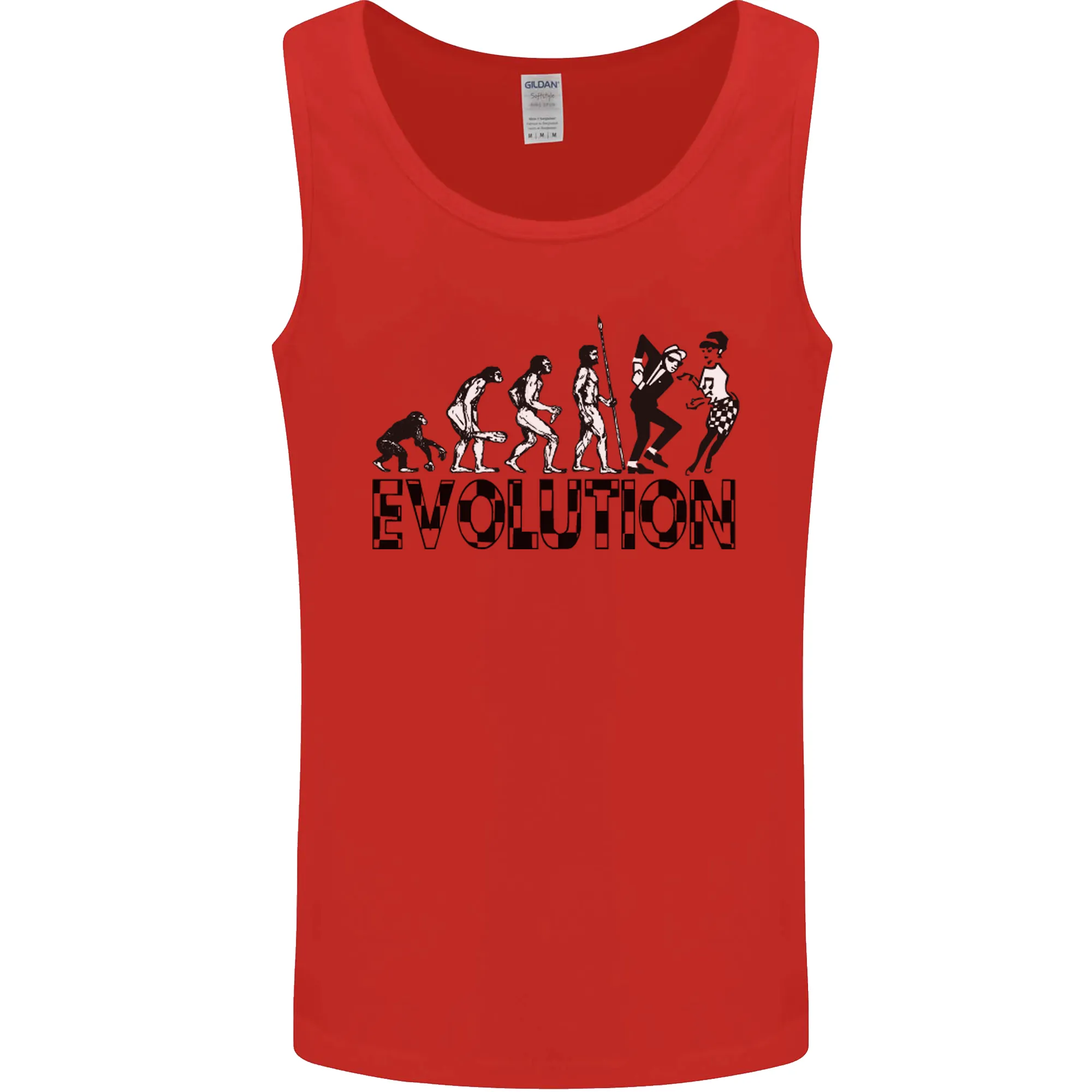 2 Tone Evolution Music 2Tone SKA Mens Vest Tank Top