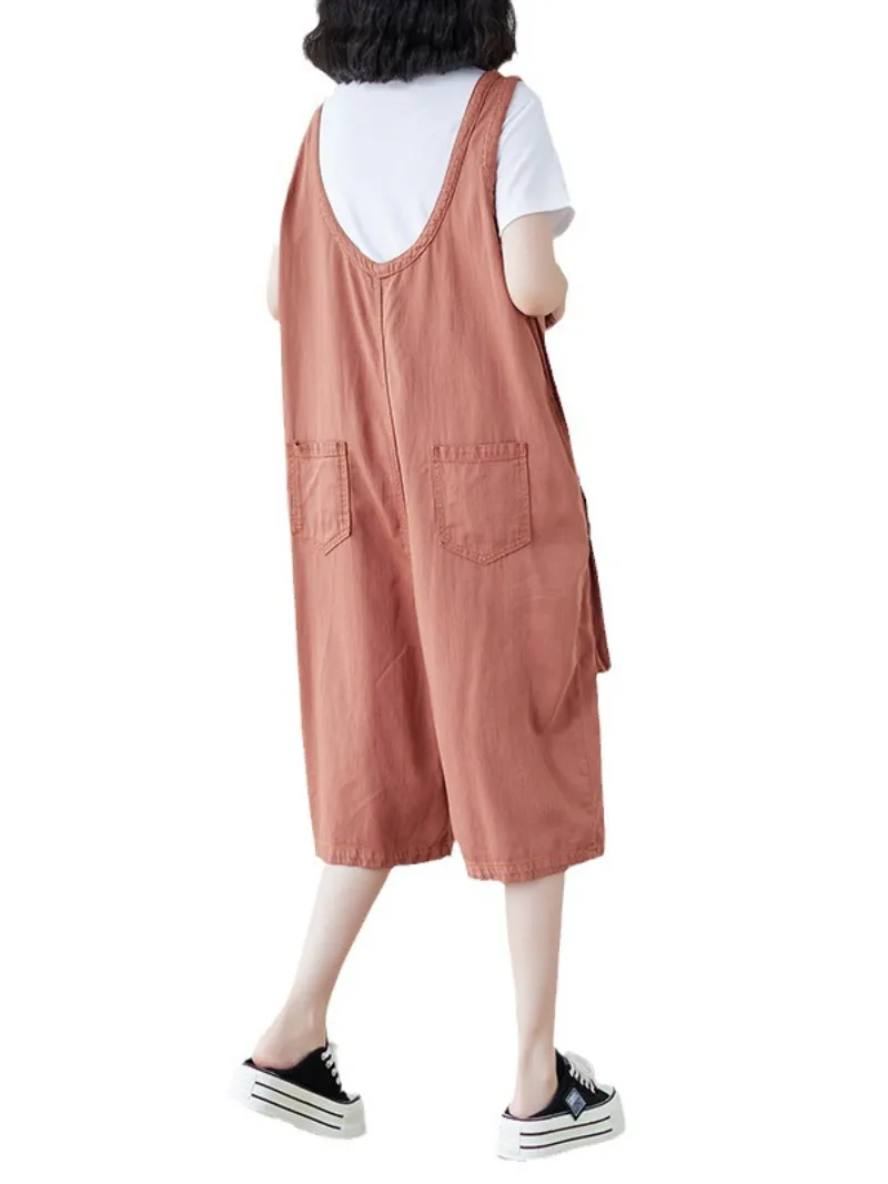 Adorable Women's Perfect for Outdoor Short Overalls