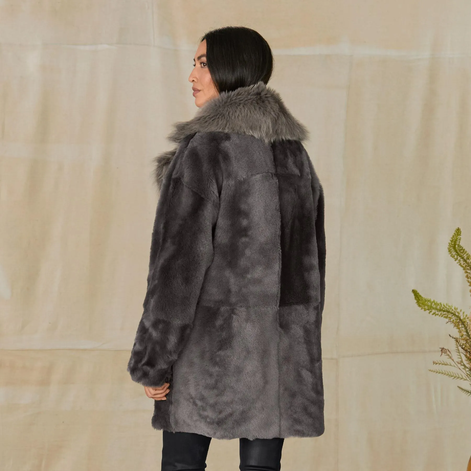 Alice Elegance Shearling Coat