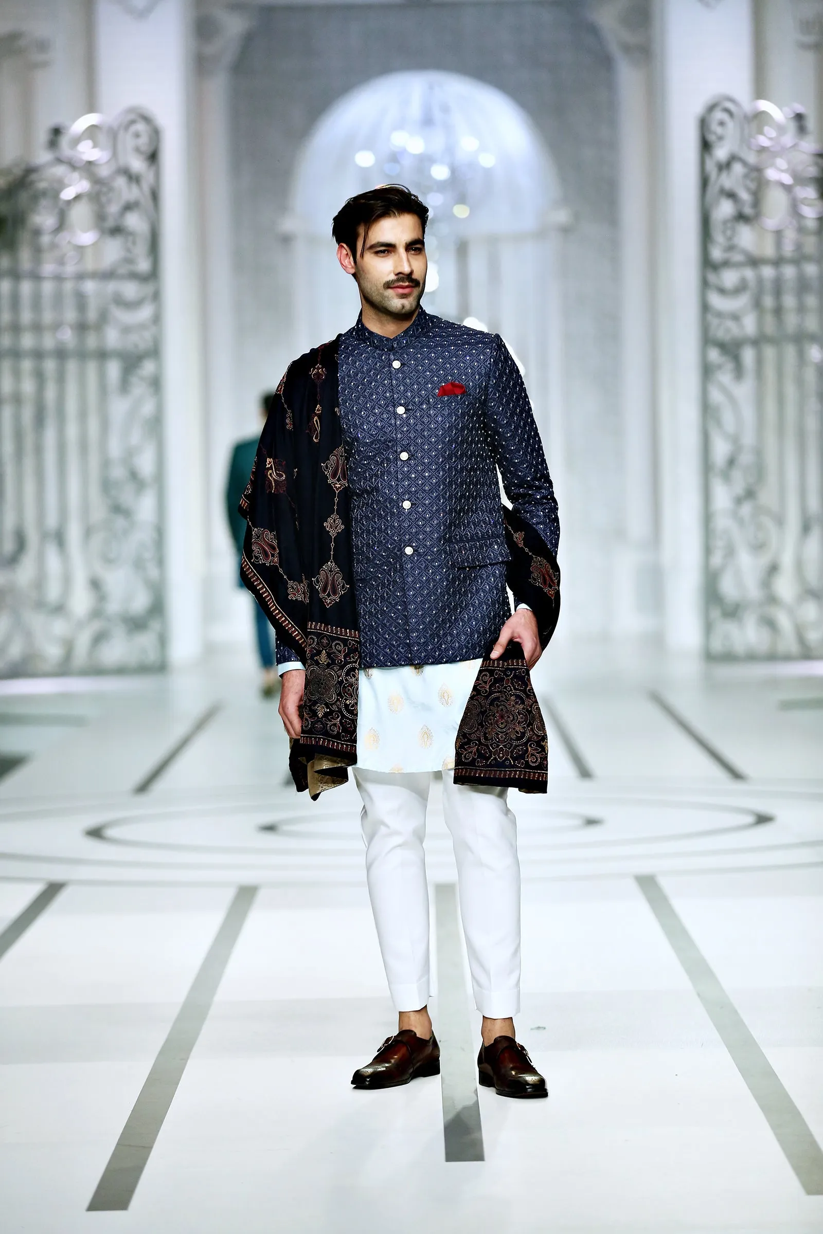 BCW PC 49 Blue Stoned Prince Coat