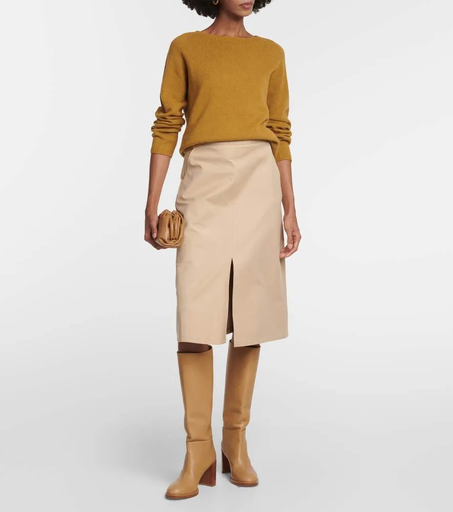 Cashmere and wool sweater 'S MAX MARA, yellow