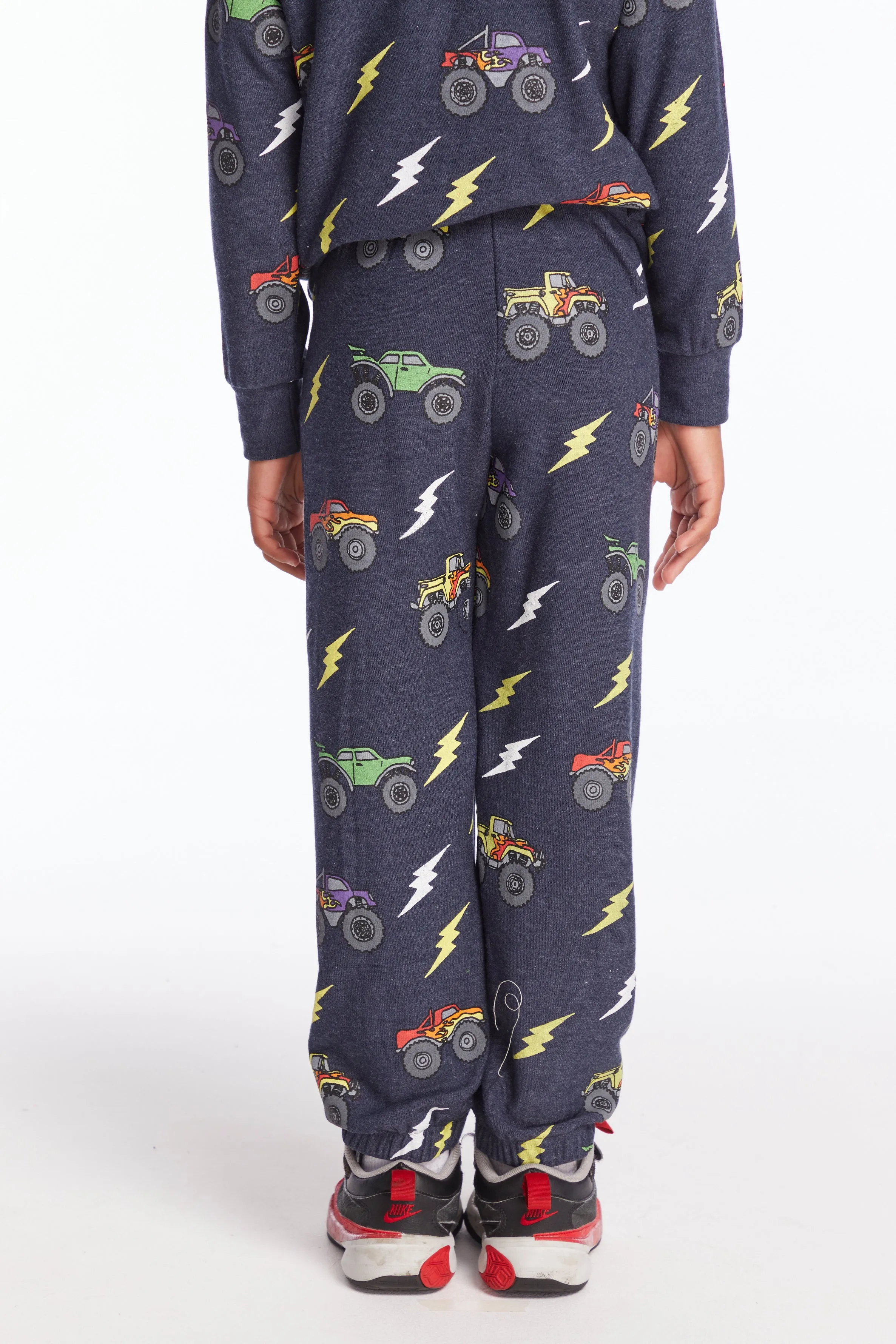 Chaser Monster Truck Rally Boys Lounge Pants