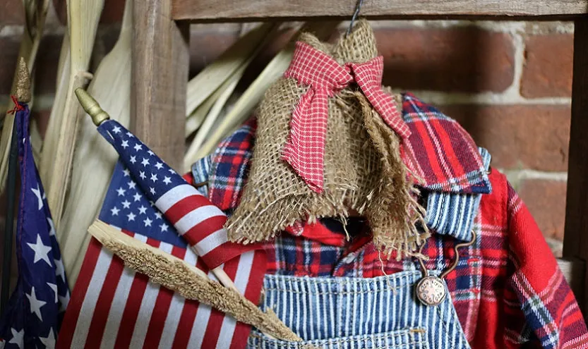 Childs 4th of July Overalls Fun and Adorable