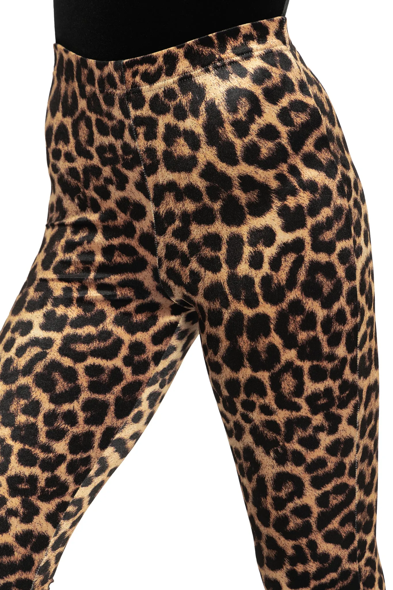 Claws Out Velvet High Waisted Flare Pants