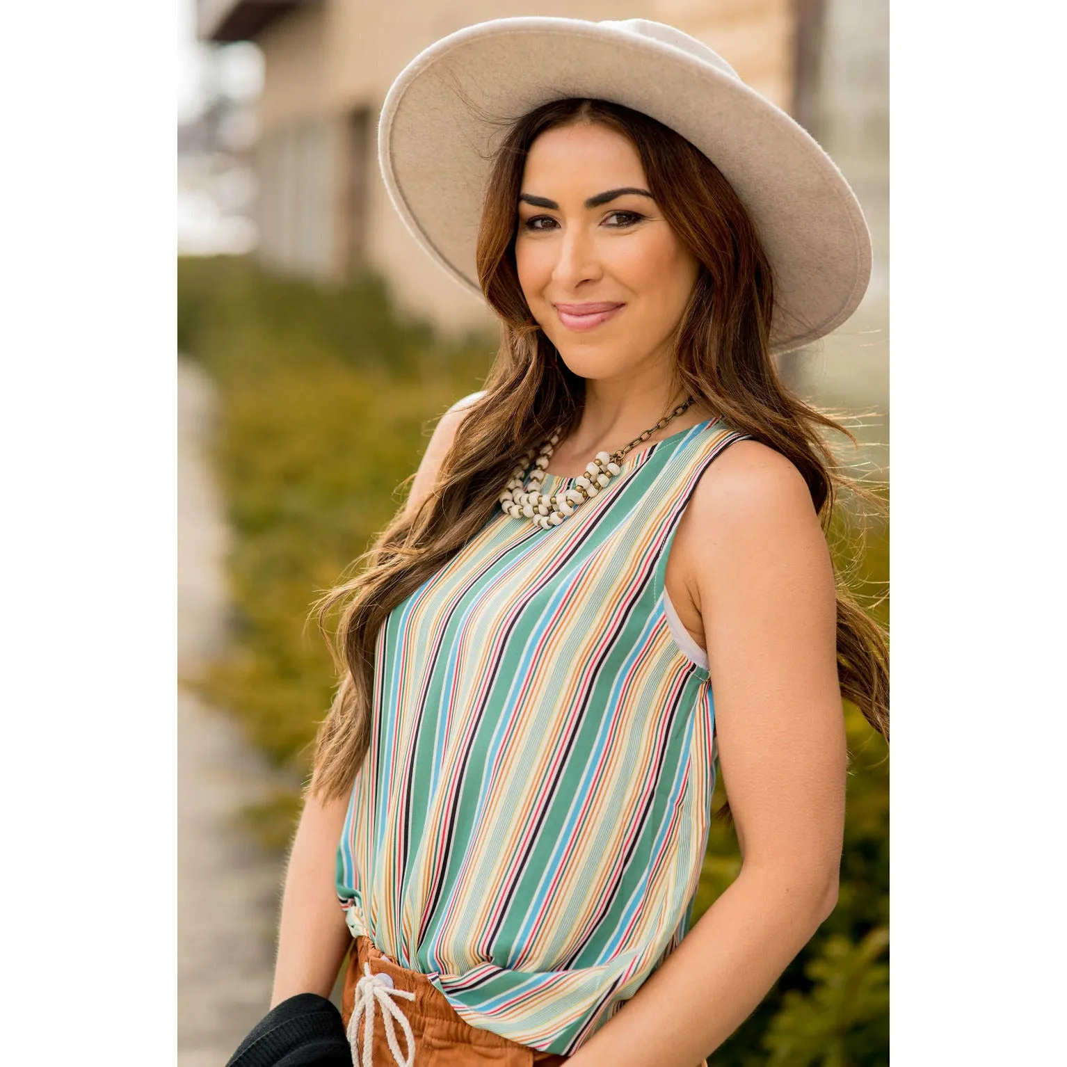 Color Stripe Tank