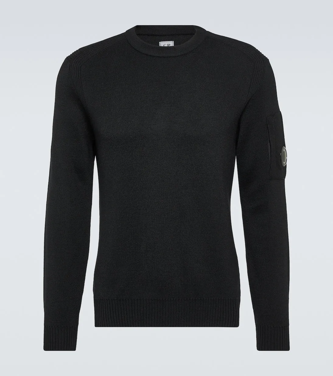 Cwool blend sweater. Company, black