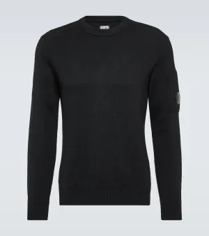 Cwool blend sweater. Company, black