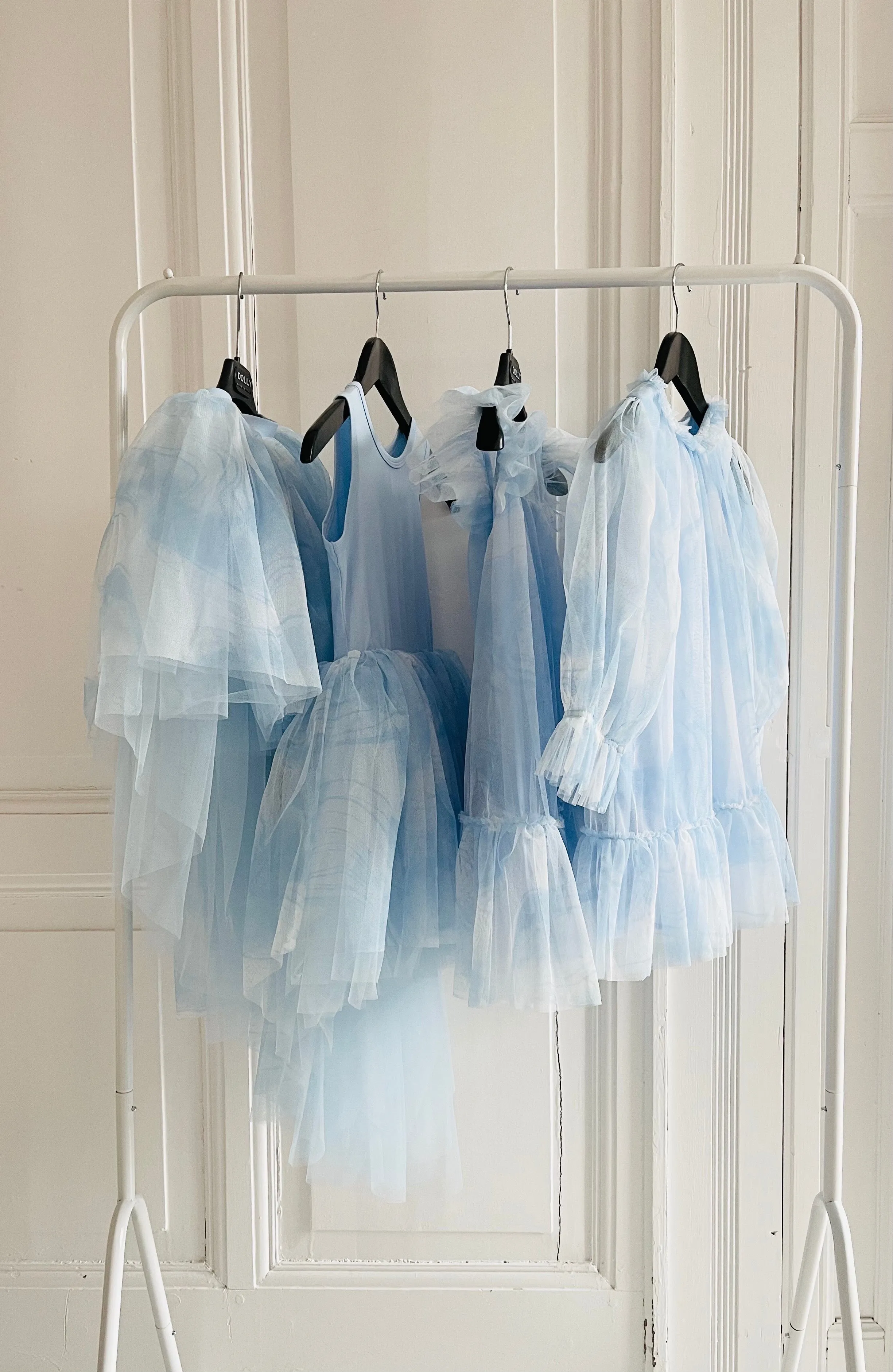 DOLLY® DREAMY SKY HIGH-LOW TUTU DRESS blue clouds ☁️