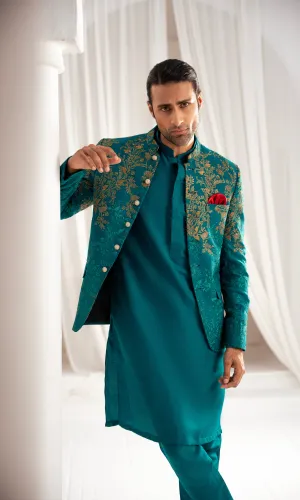 ER PC 3006 Royal ELegance Emerald Green Prince Coat