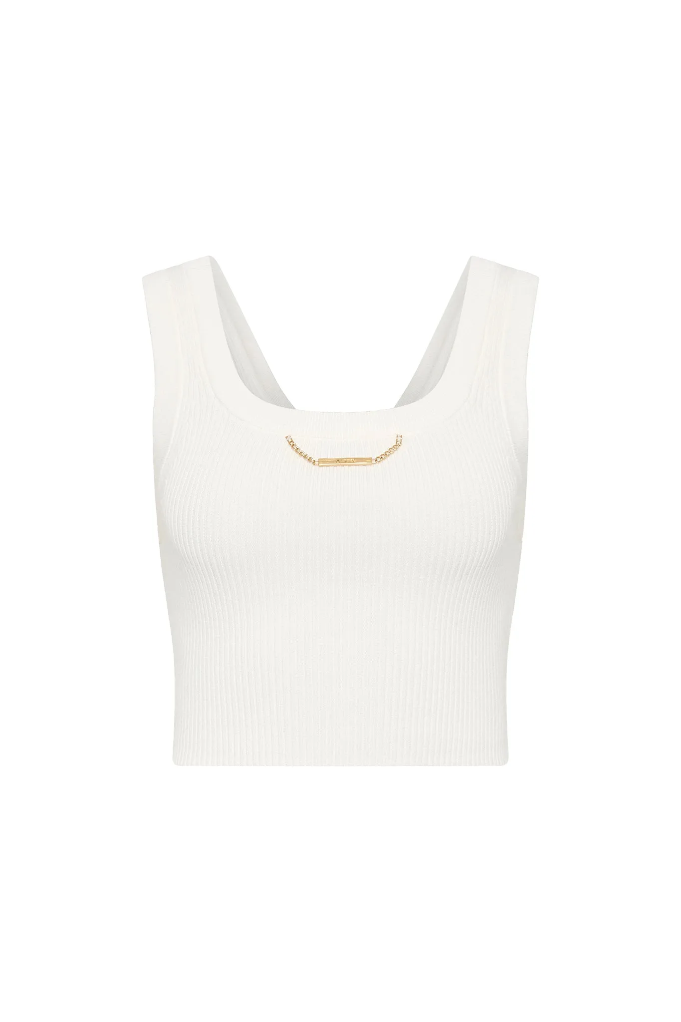 Estella Cropped Knit Tank