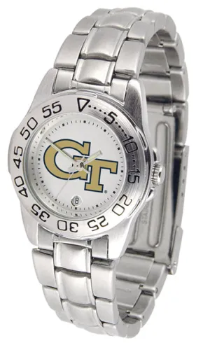 Georgia Tech Sport Steel Ladies Watch