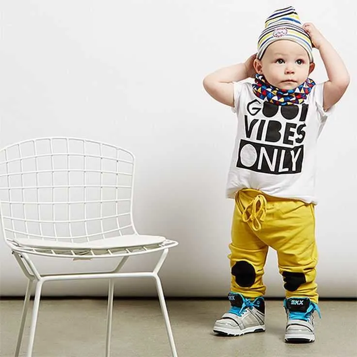 Good Vibes Only Baby & Kids Set