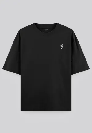 HEAVYWEIGHT BLOCK T-SHIRT JET BLACK