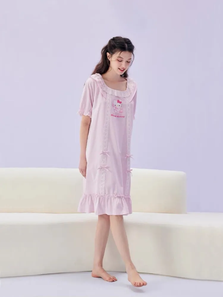 Hello Kitty Short Sleeve Nightdress