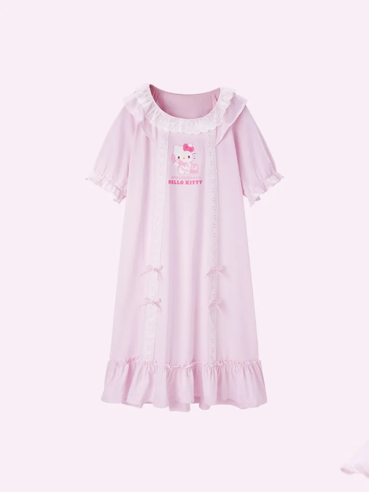 Hello Kitty Short Sleeve Nightdress