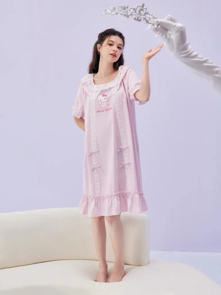 Hello Kitty Short Sleeve Nightdress