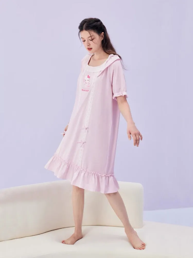 Hello Kitty Short Sleeve Nightdress