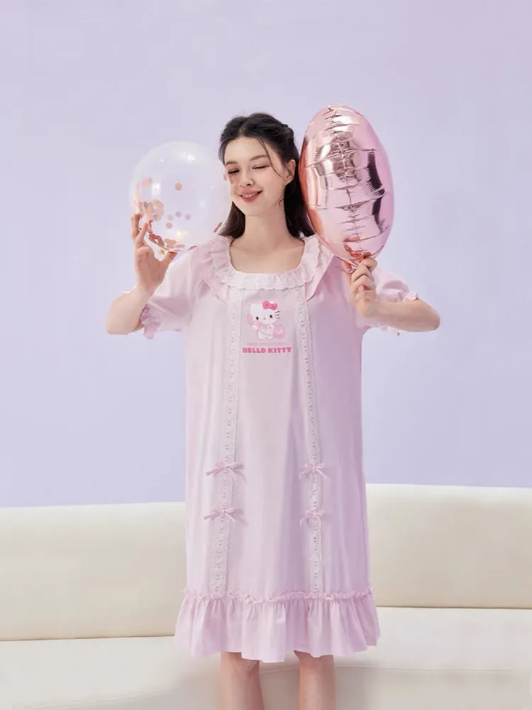 Hello Kitty Short Sleeve Nightdress