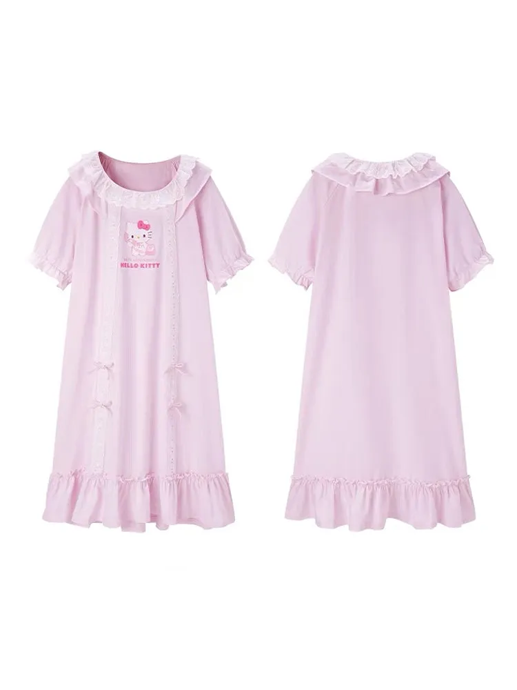 Hello Kitty Short Sleeve Nightdress