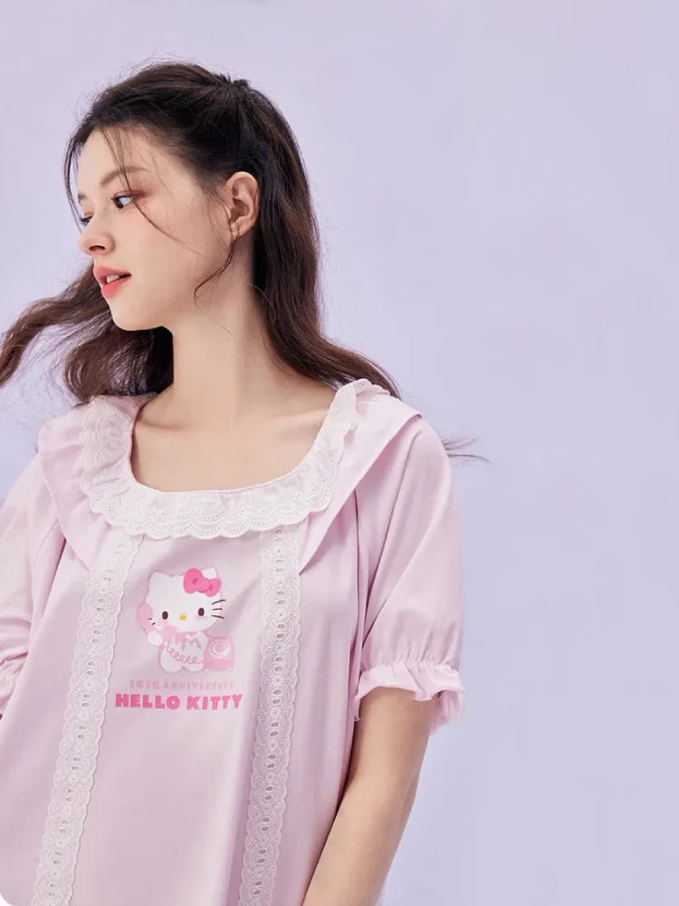 Hello Kitty Short Sleeve Nightdress