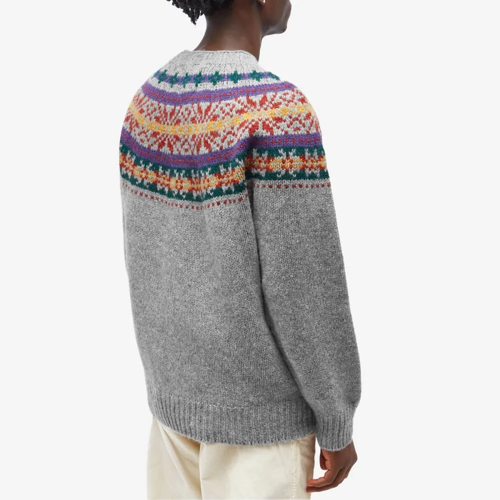 Howlin by Morrison Fragments of Light Yoke Crew Sweater