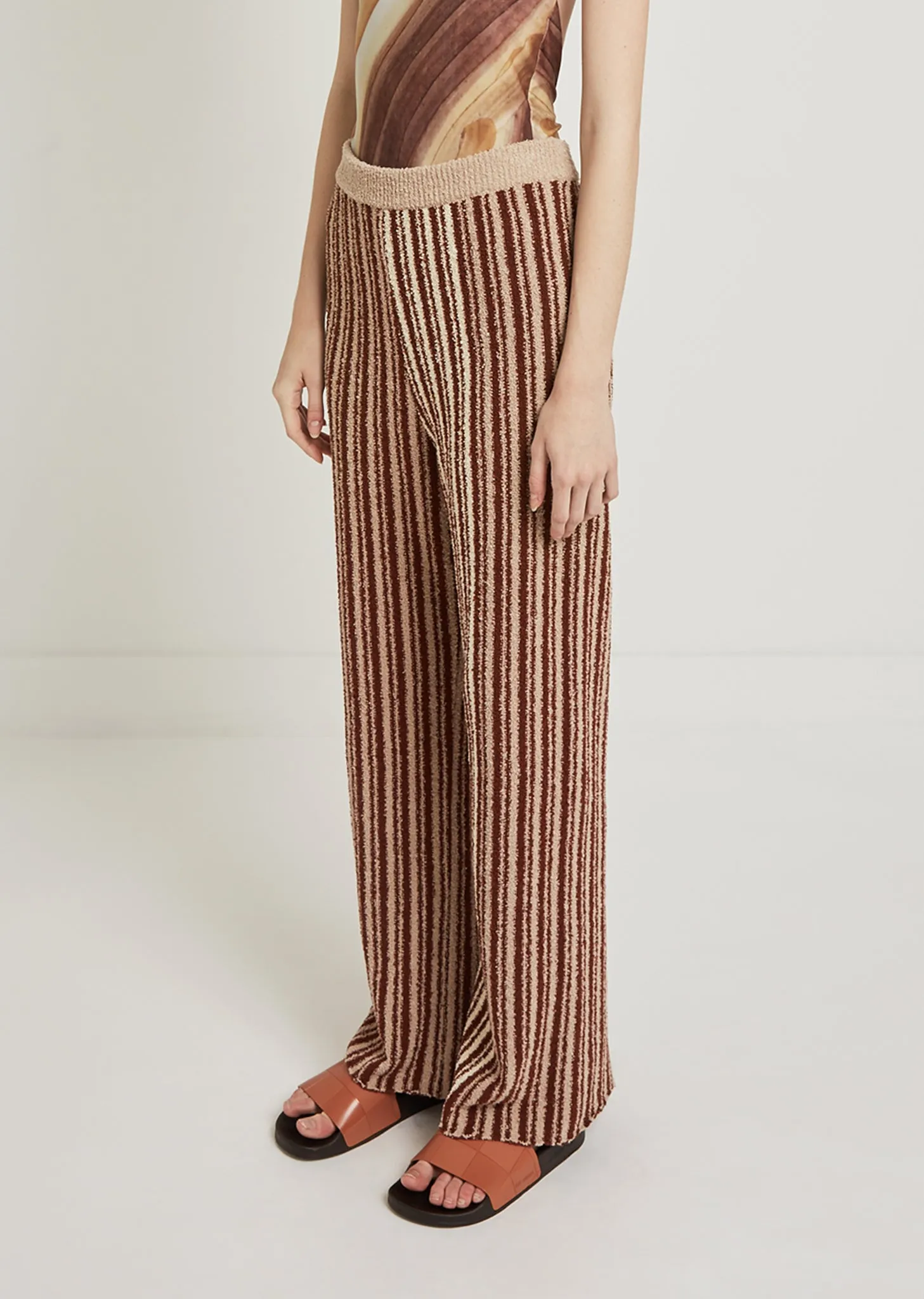 Jordiz Stripe Knit Pants