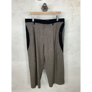 Kiko Patterned Cropped Trousers