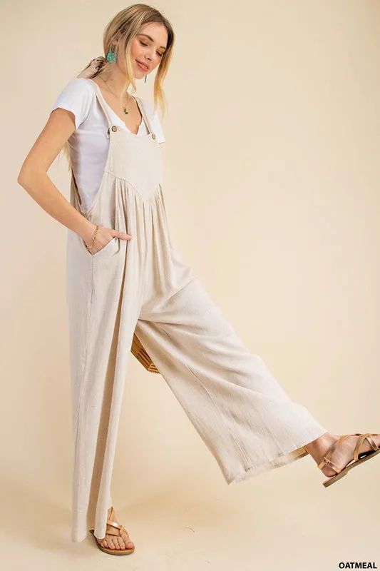 Kori Baggy Overalls Jumpsuit - 5 Colors