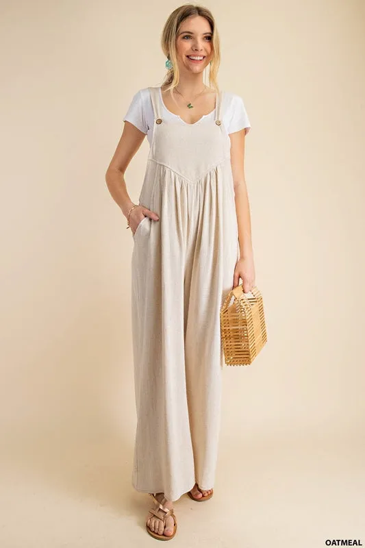 Kori Baggy Overalls Jumpsuit - 5 Colors