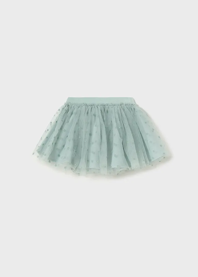 Mayoral 2901 068 - Jade Tulle Skirt