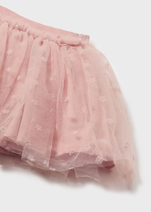 Mayoral 2901 070 - Blush Tulle Skirt