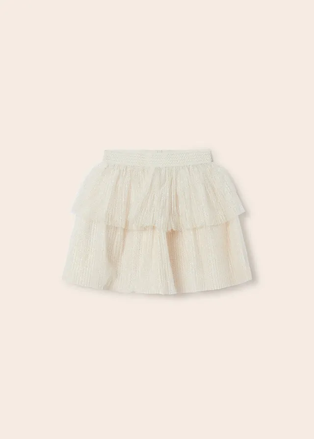 Mayoral 6901 066 - Chickpea Tulle Skirt