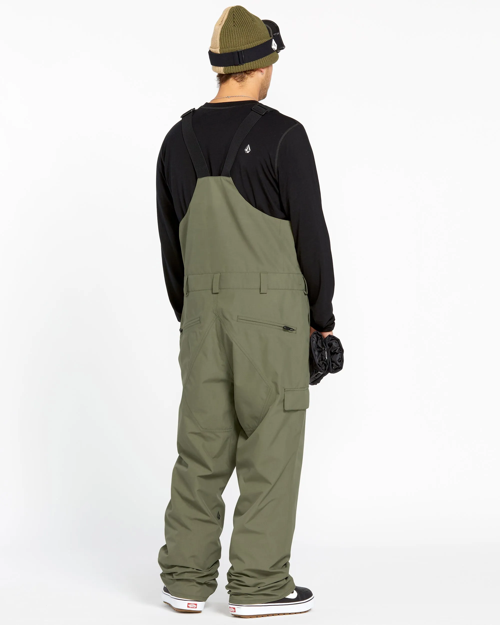 Mens V.Co Sparta Bib Overalls - Ivy