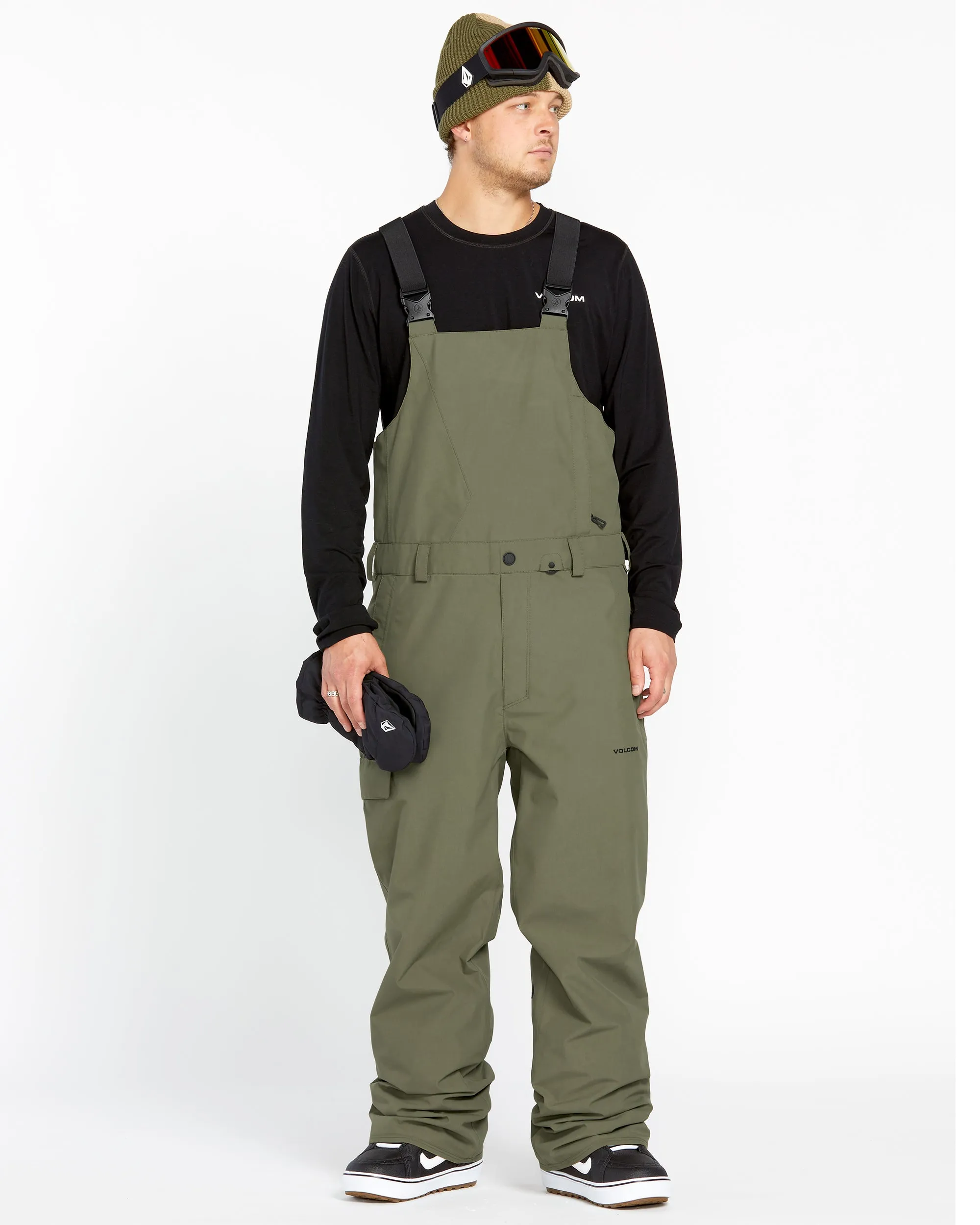 Mens V.Co Sparta Bib Overalls - Ivy