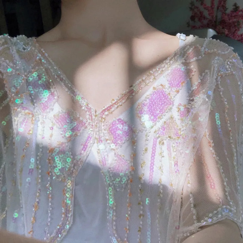 Mermaid Shell Handmade Sparkling Outer