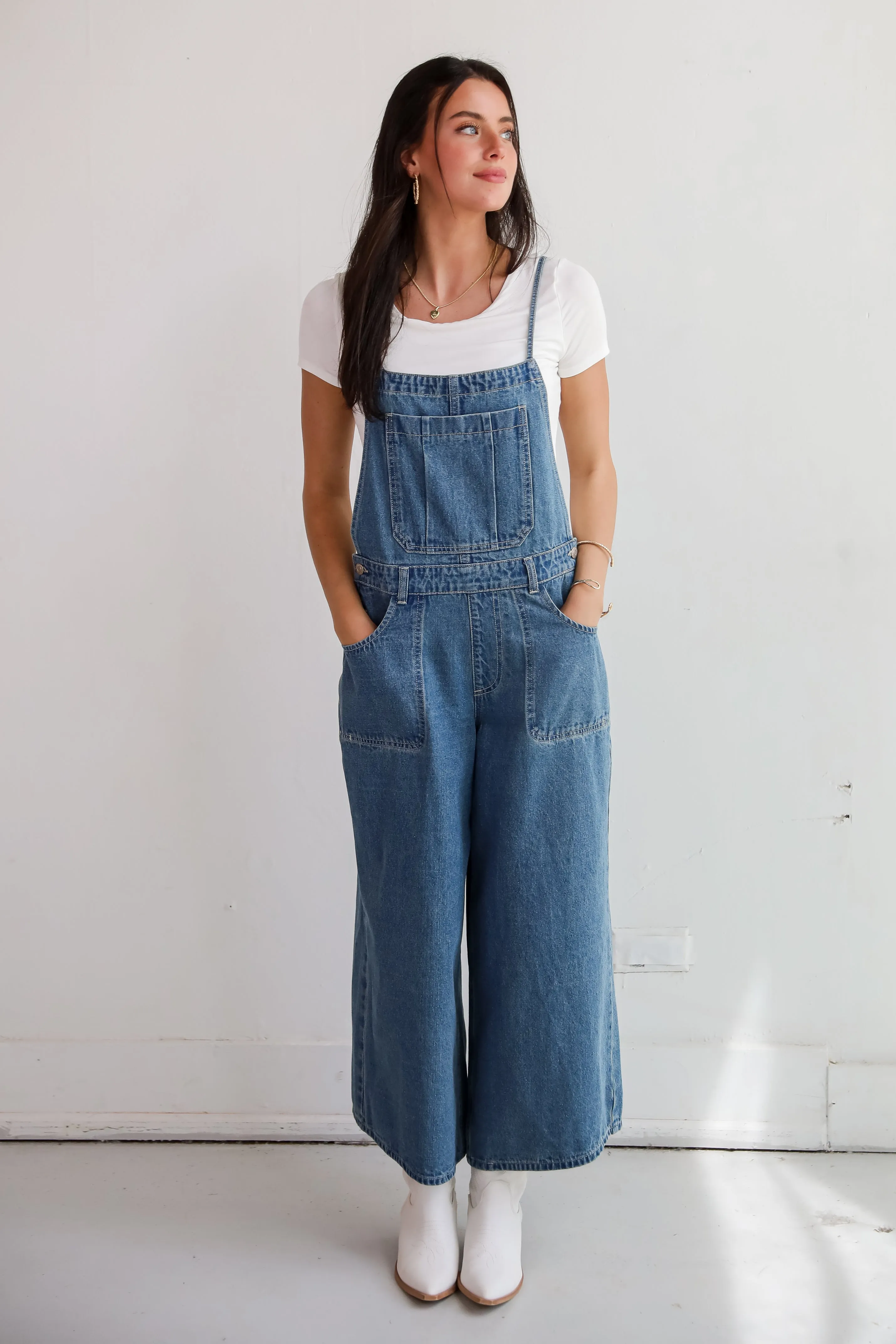 Movin' & Groovin' Denim Overalls