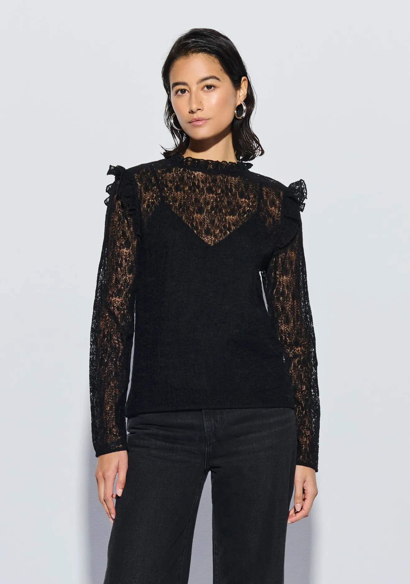 NATION LTD - Cara Lace Top