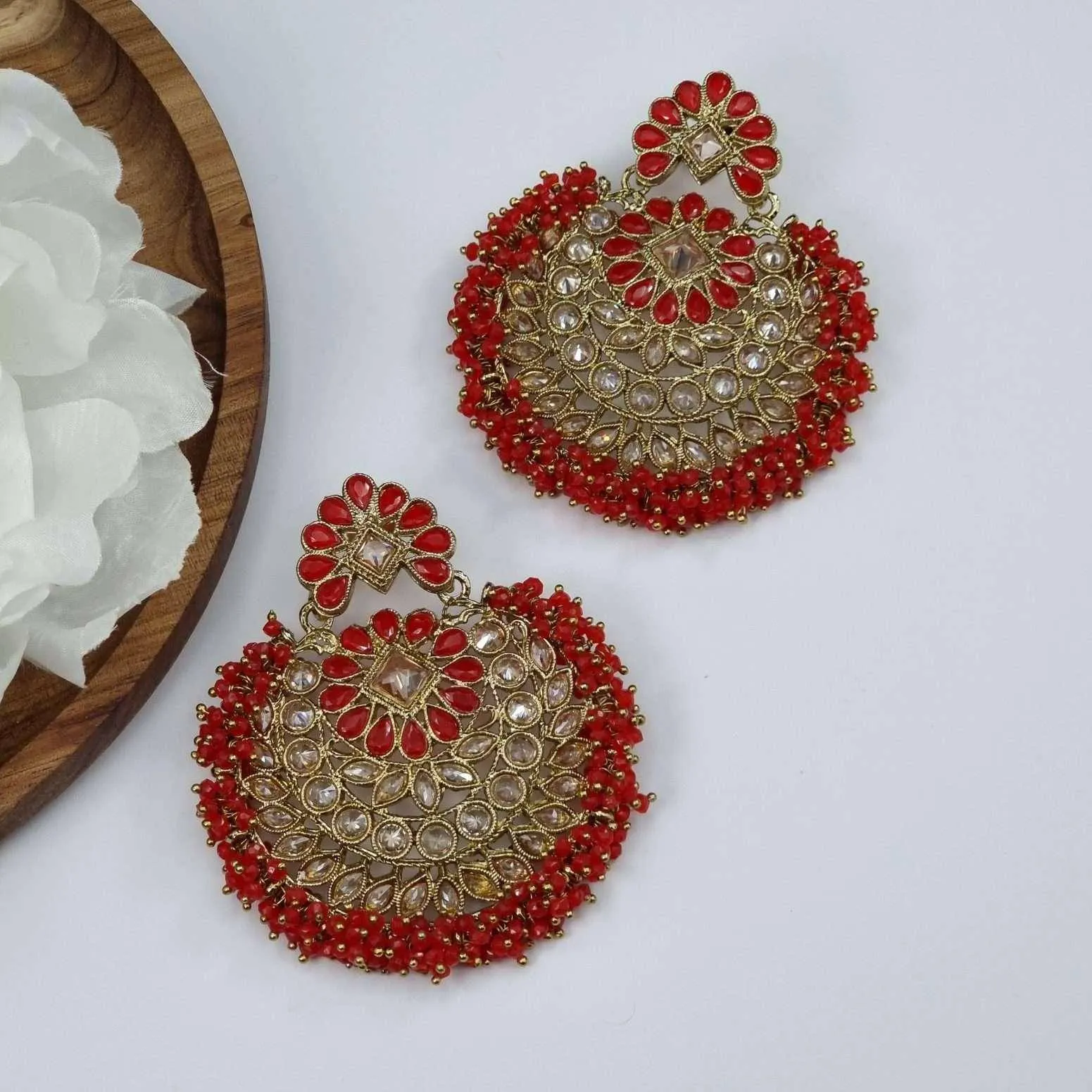 Nidhi Bold Statement Earrings