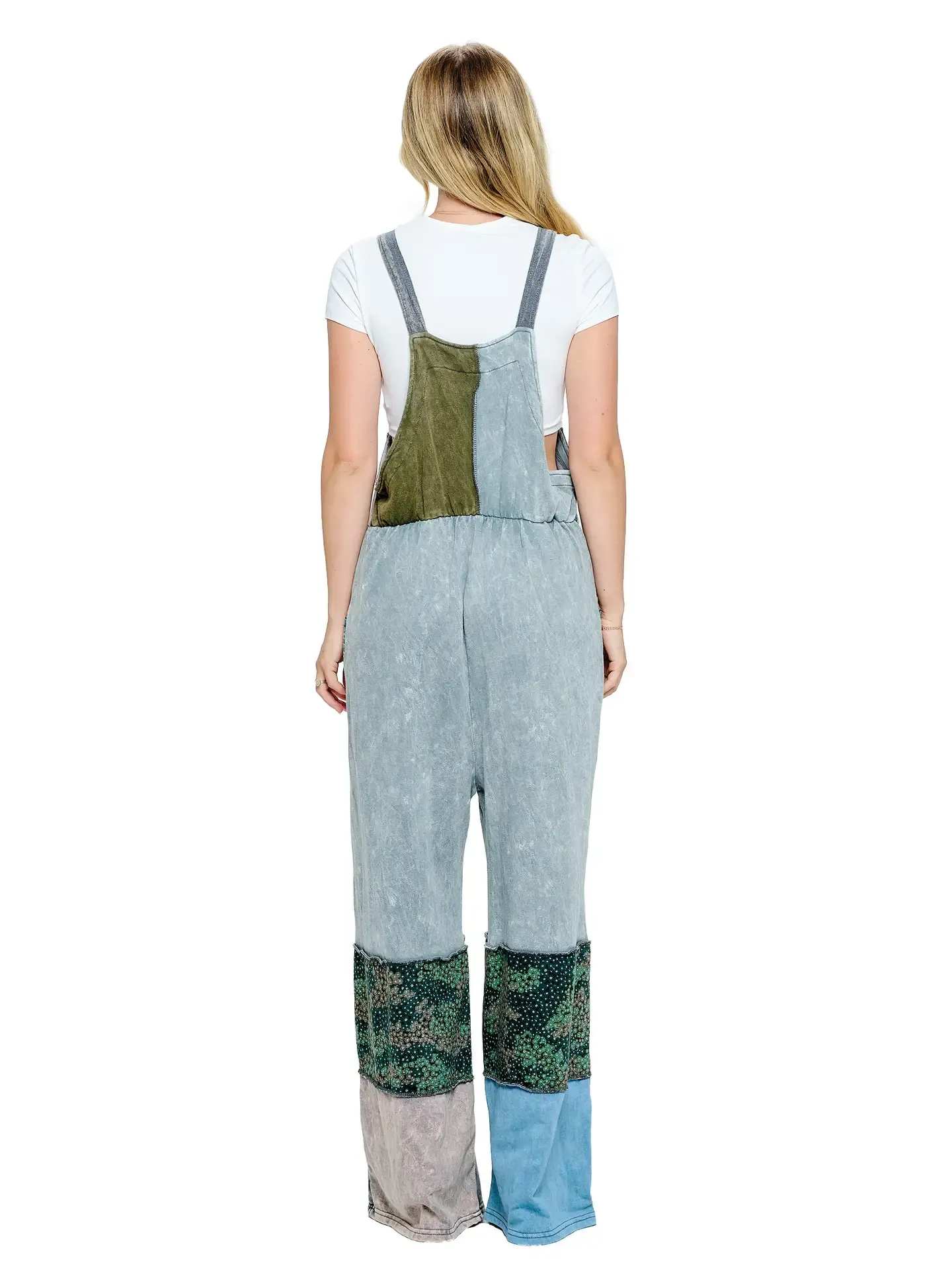 Overalls - Vintage Washed Patchwork