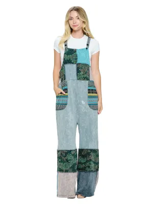 Overalls - Vintage Washed Patchwork