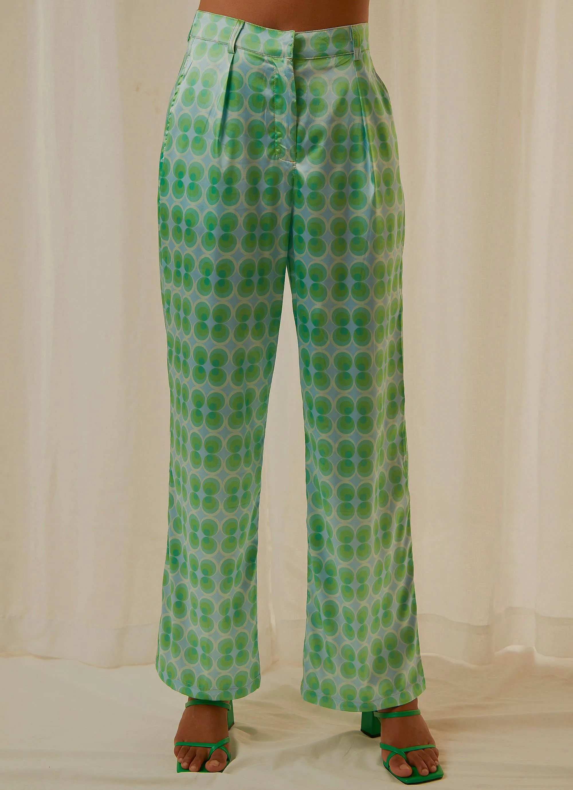 Past Treasures Pants - Seafoam