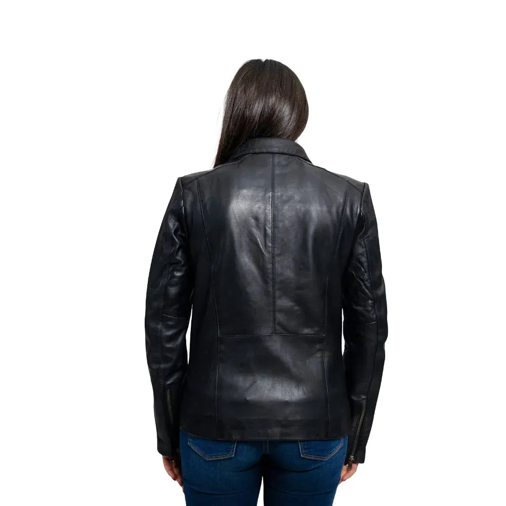 Patricia Womens Fashion Leather Jacket