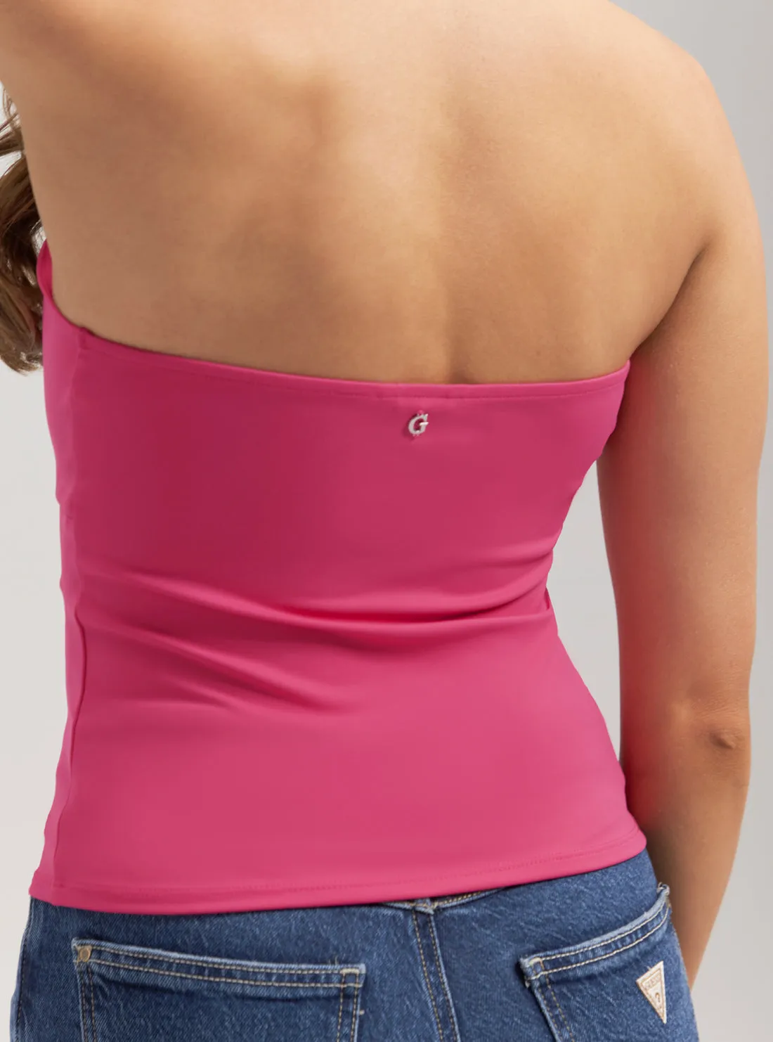 Pink Halter Kamia Top