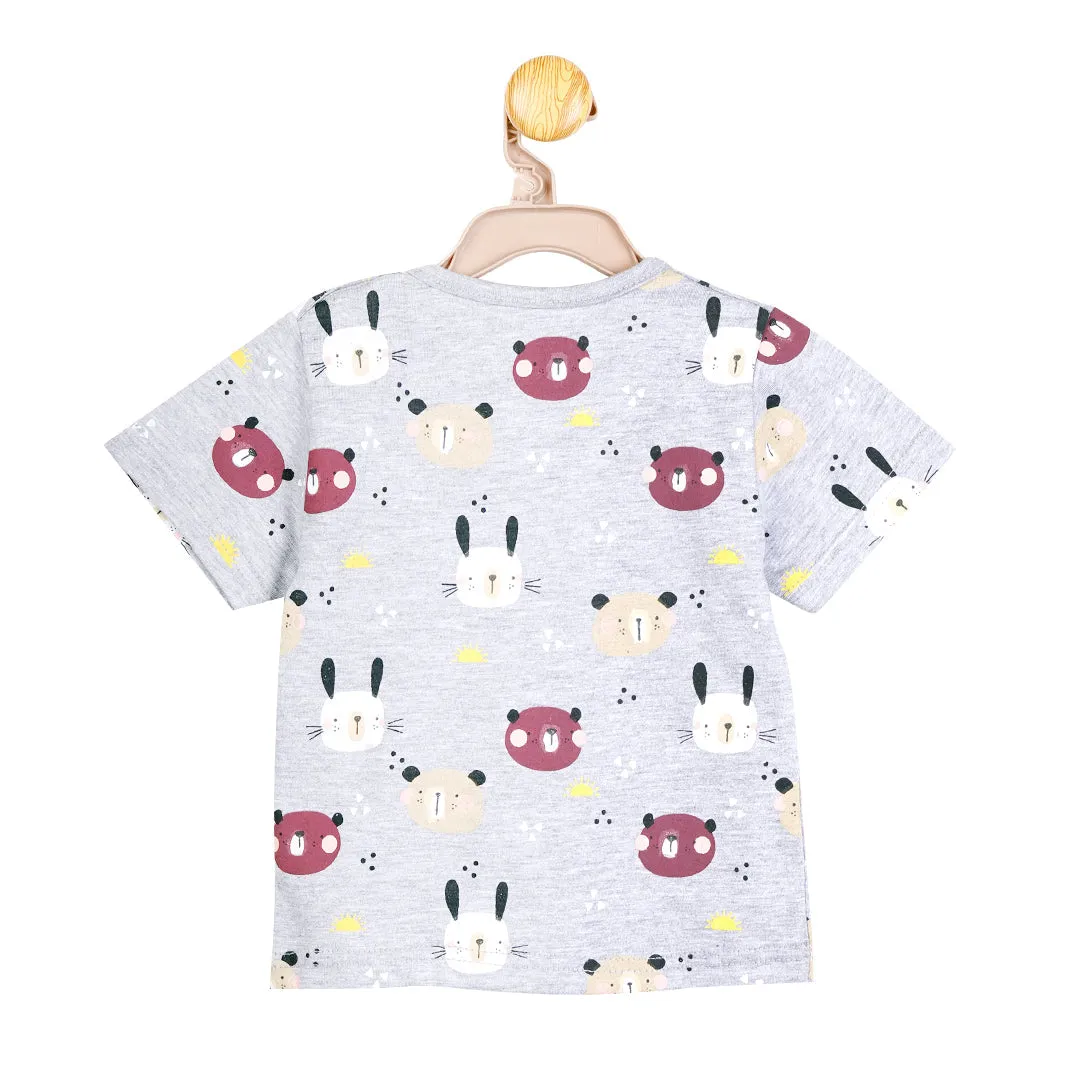 Playful bunny Snap Up Tee