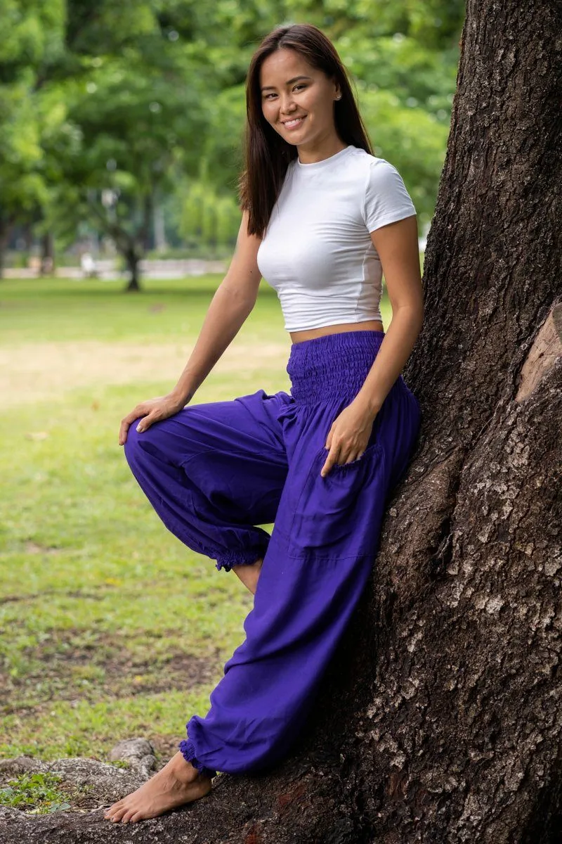 Purple Crystal Pants