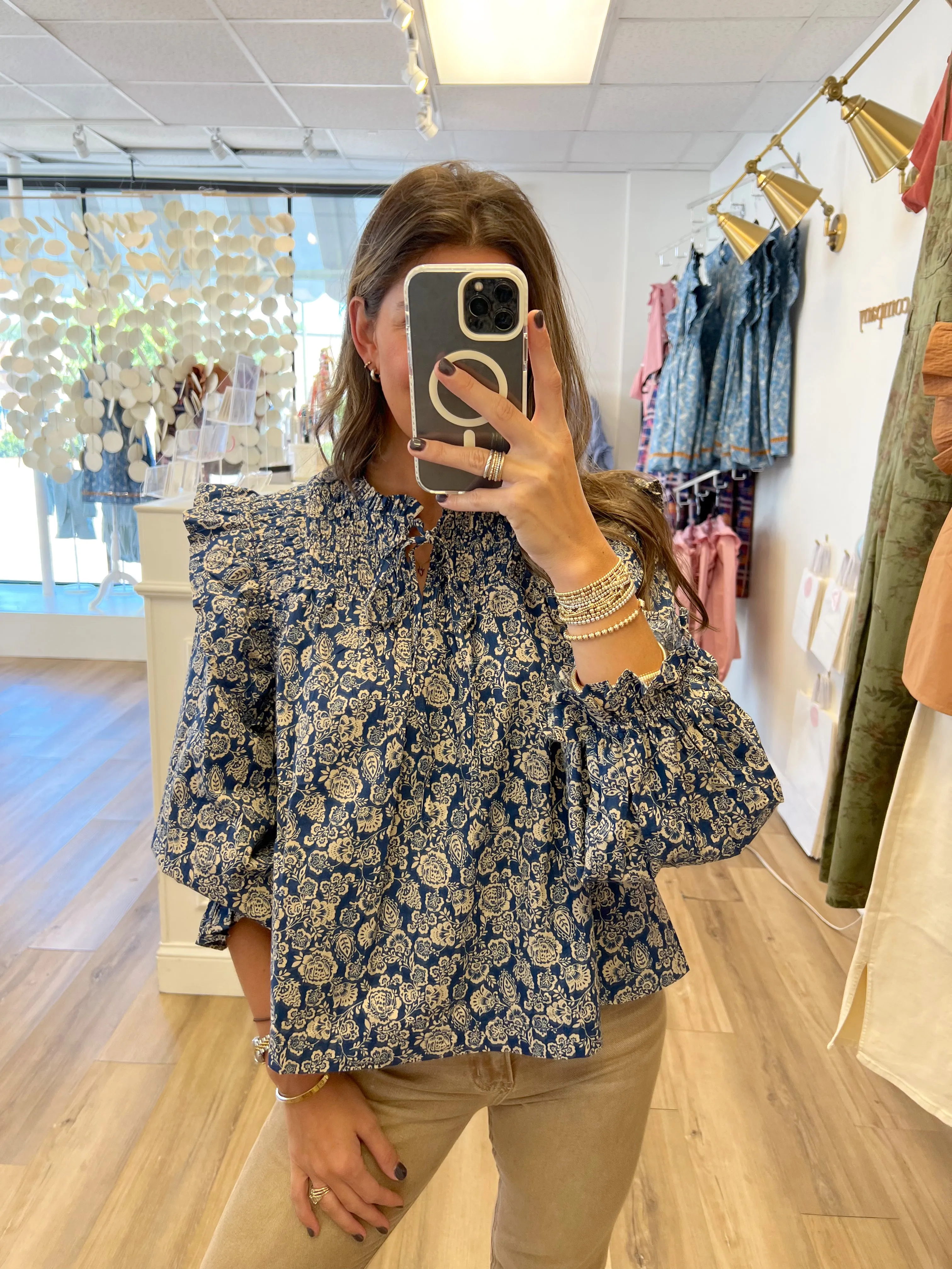 Royals Floral Blouse