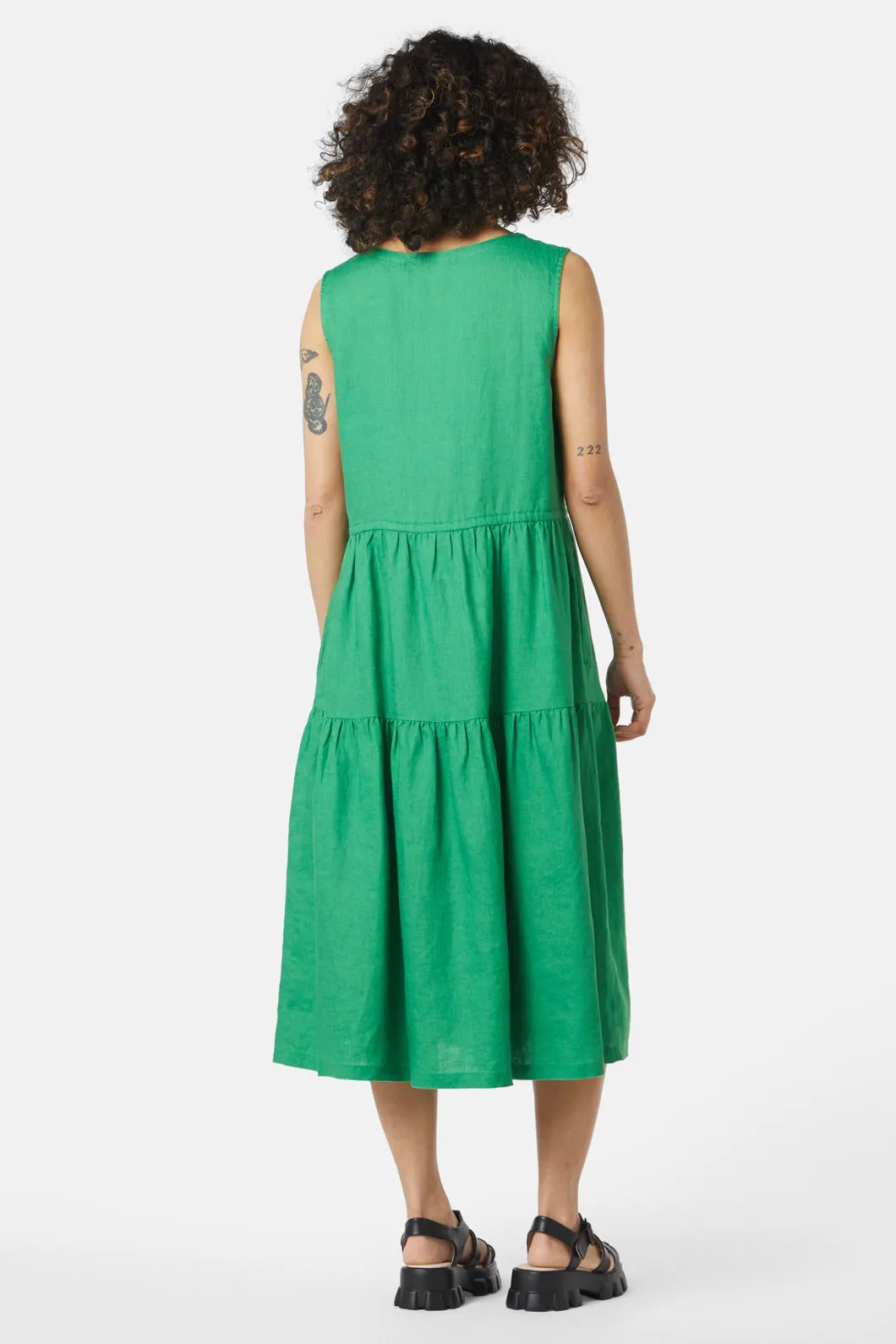 Terra Madre Linen Dress