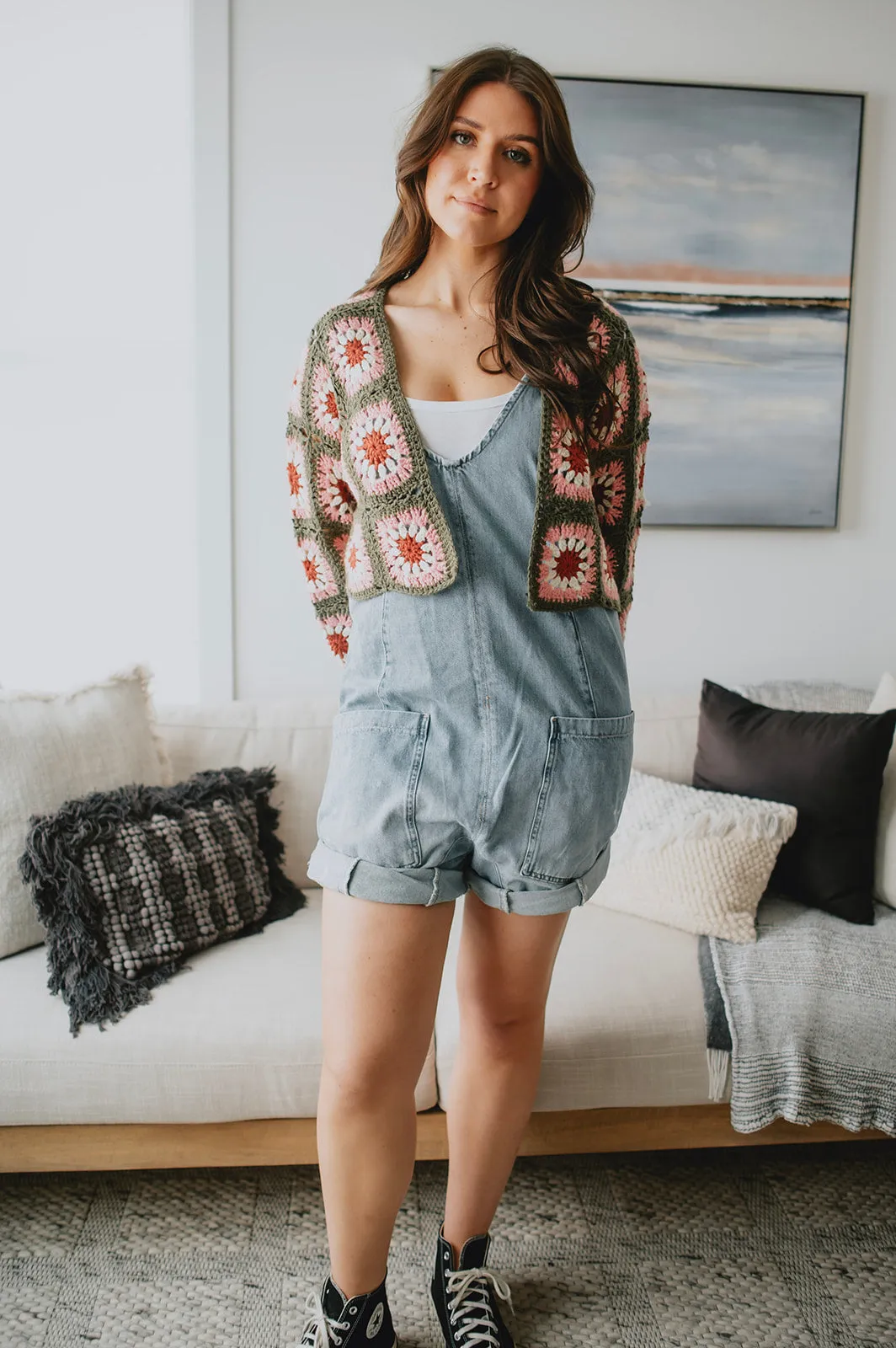 The High Roller Shortall by Free People - Bright Eyes