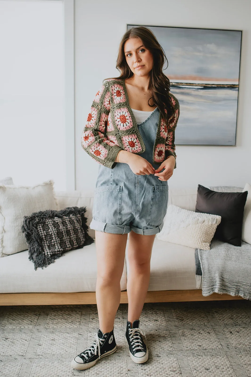 The High Roller Shortall by Free People - Bright Eyes